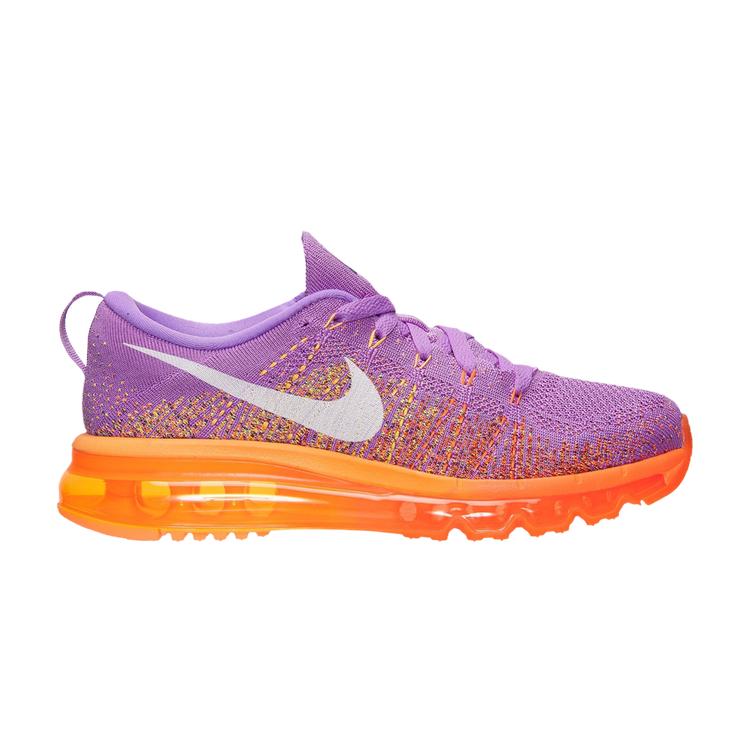 Wmns Flyknit Max 'Atomic Purple Total Orange'